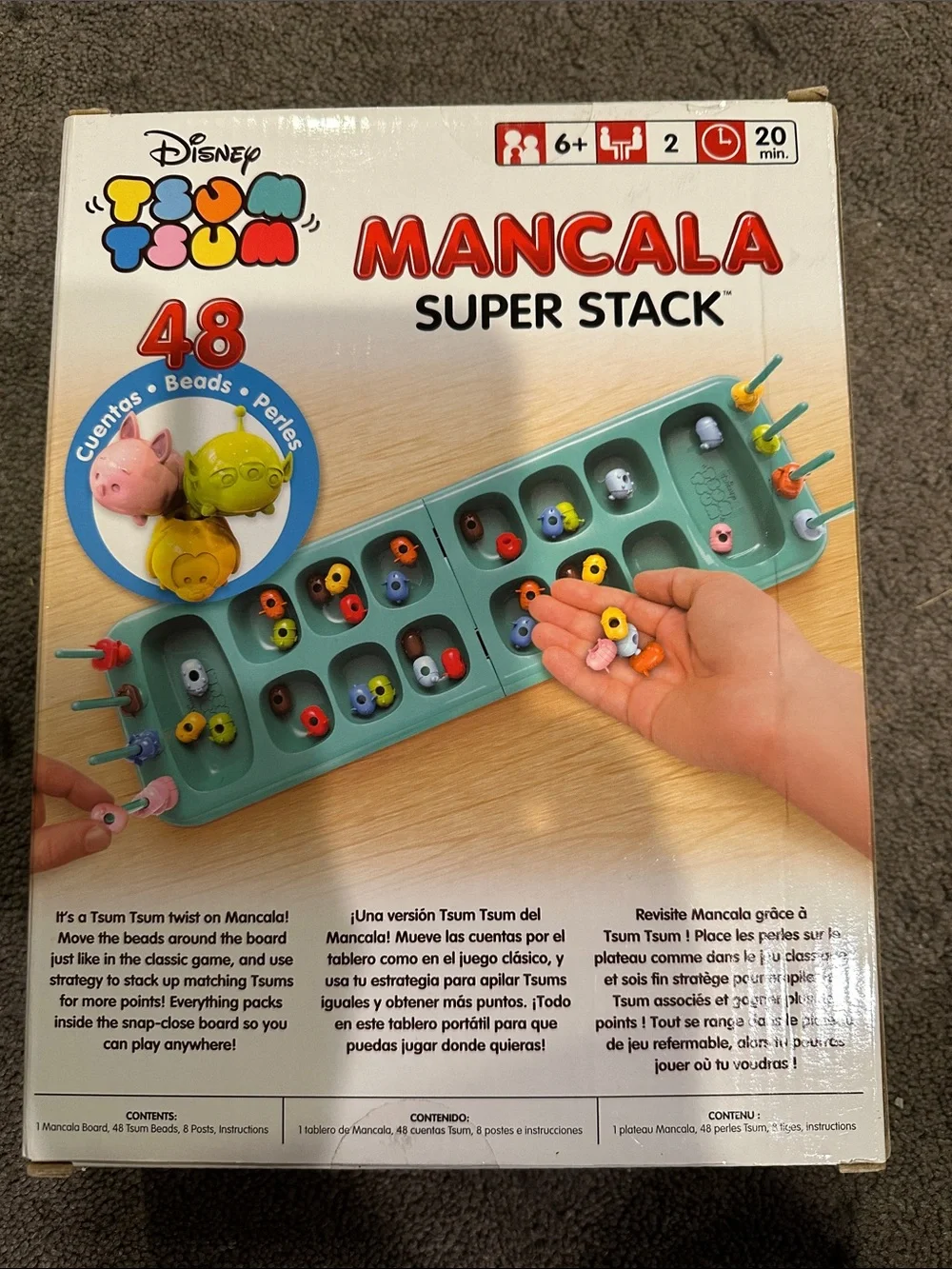 Disney Tsum Tsum Mancala Super Stack game